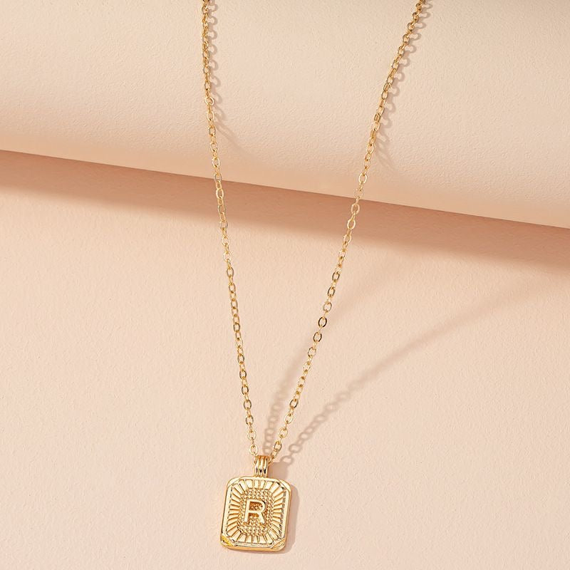 Gold Letter Necklace