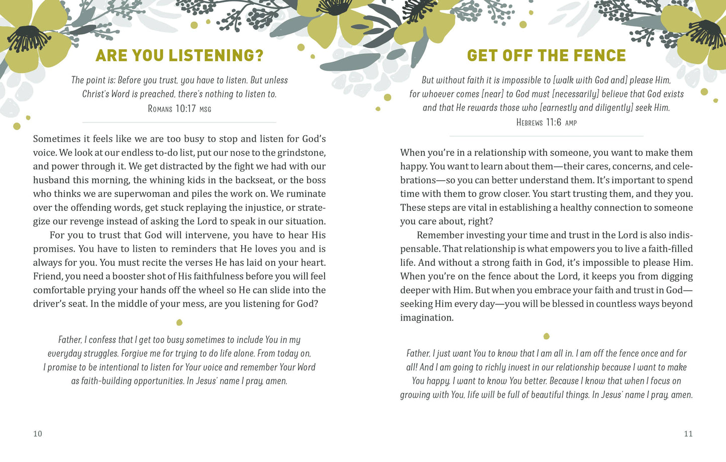 A Mustard Seed Faith Devotional