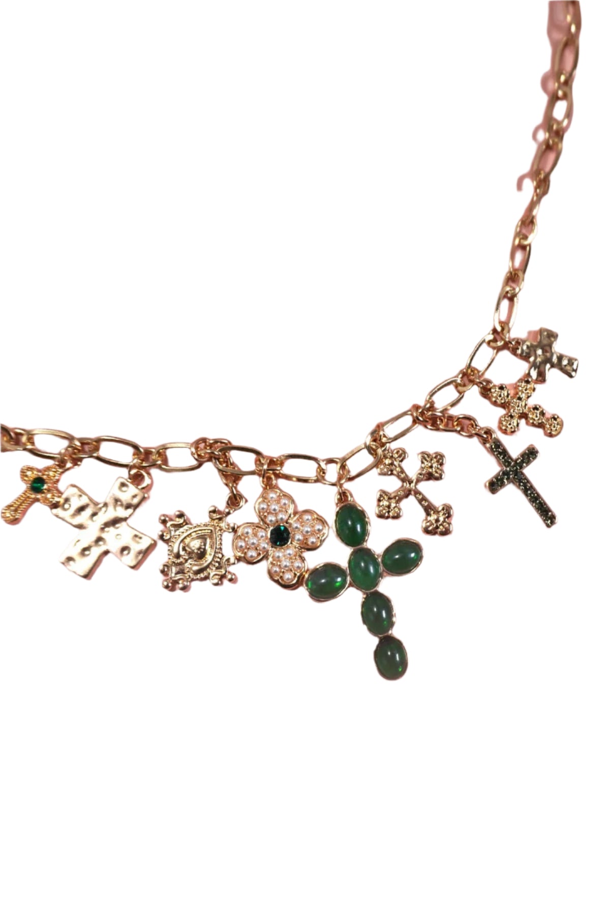 Multi Cross Necklace