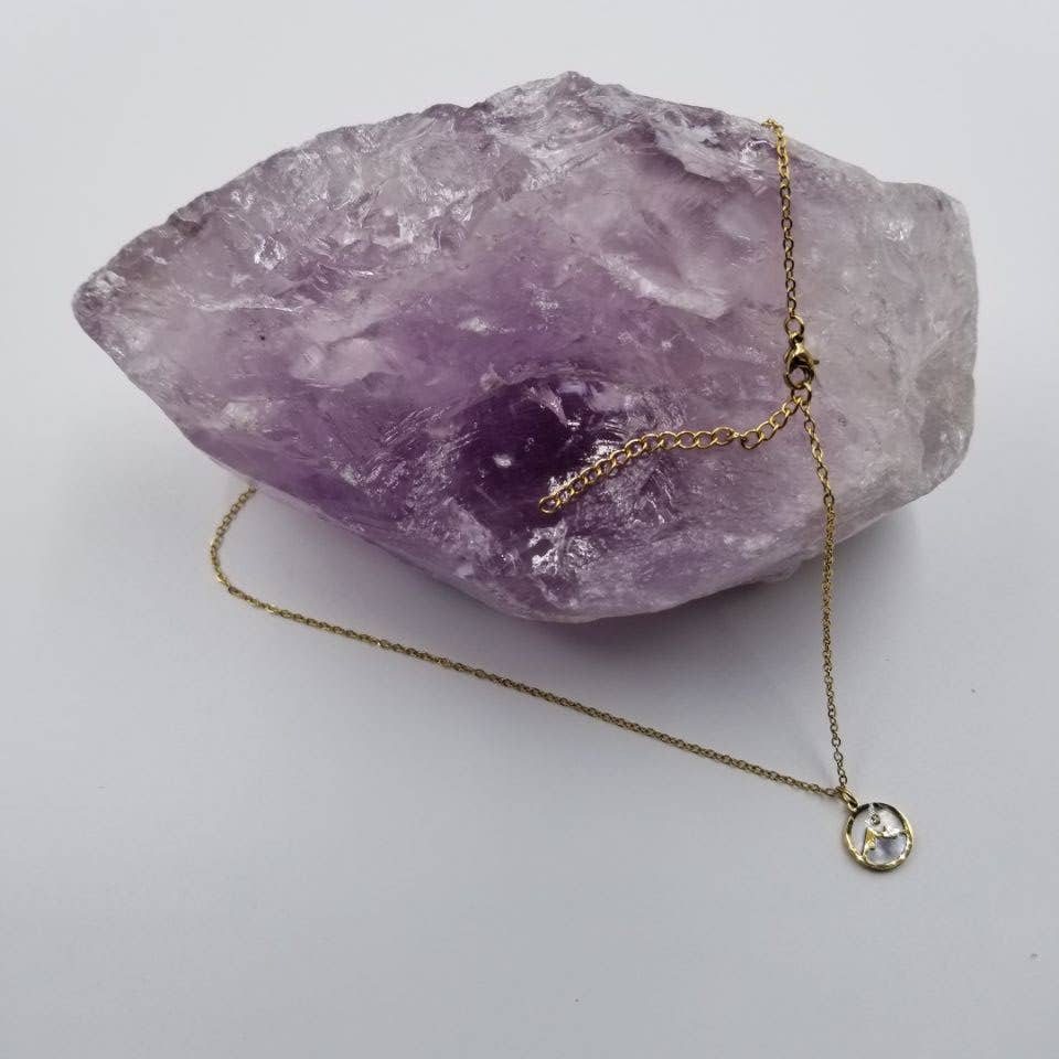 Faith As Mustard Seed Mountain Necklace