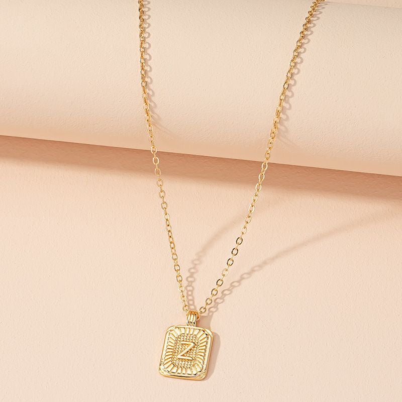 Gold Letter Necklace