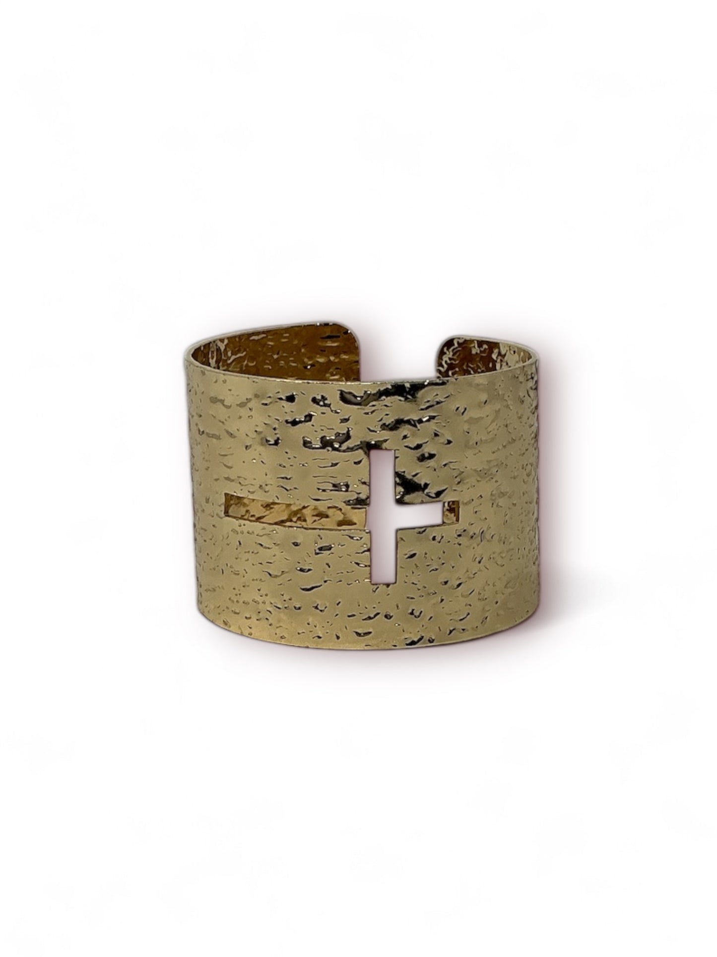 Cross Cuff Bracelet