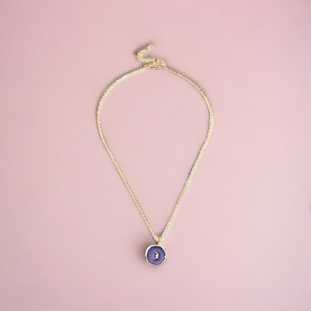 Blue Moon Necklace