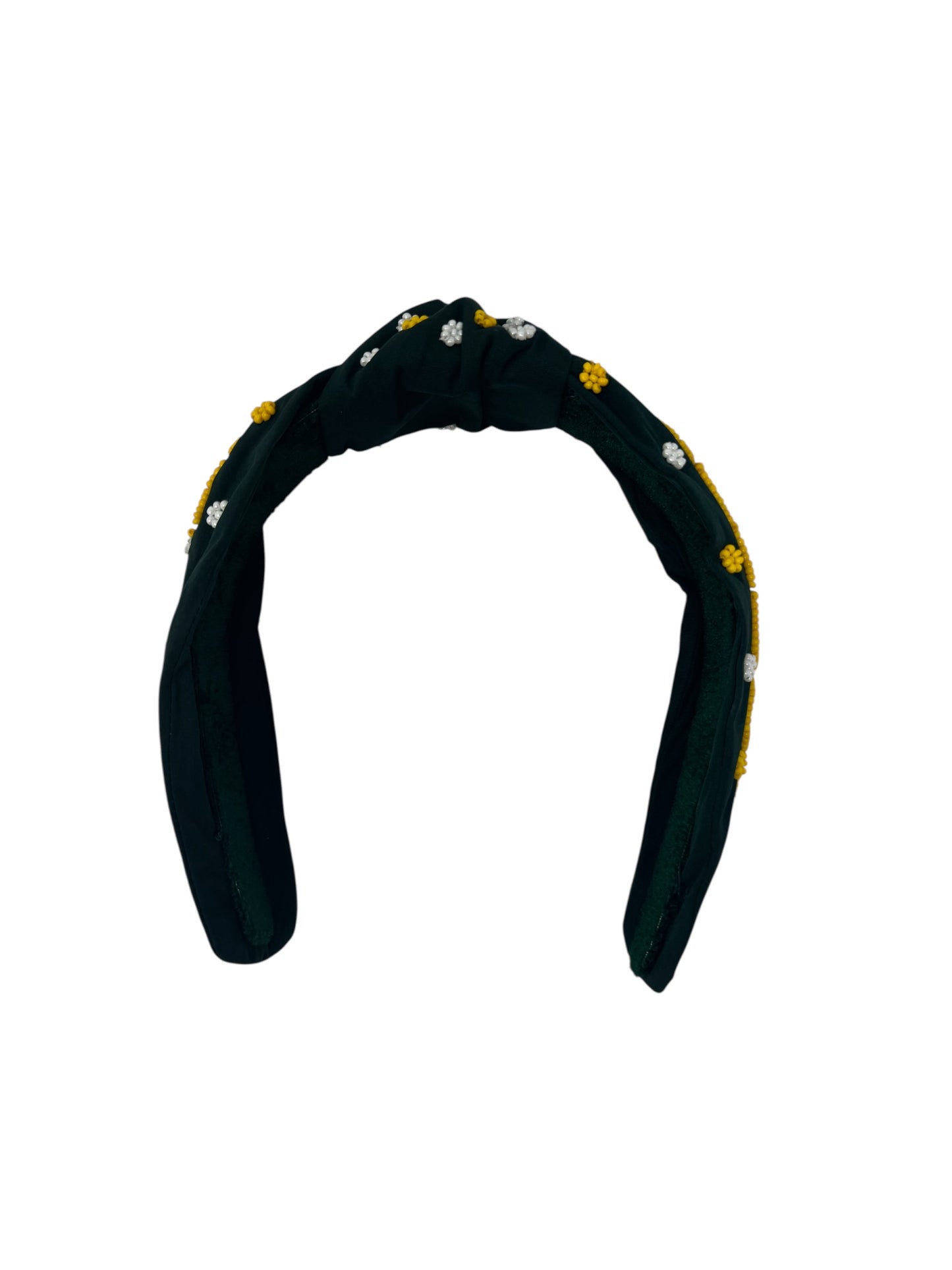 Bulldog Beaded Headband