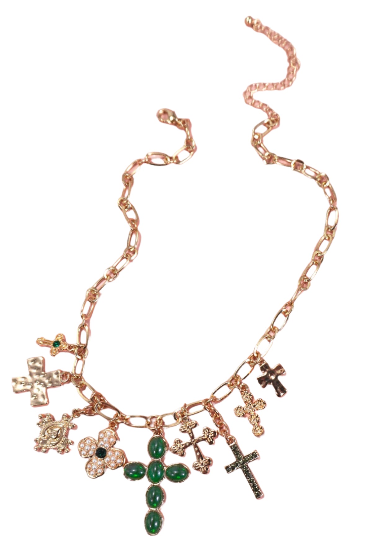 Multi Cross Necklace