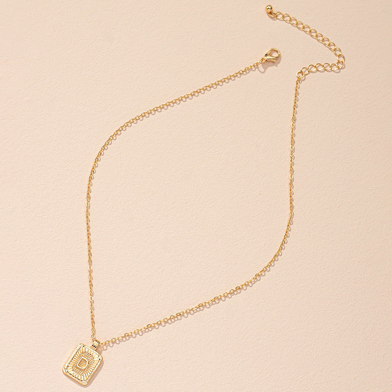 Gold Letter Necklace