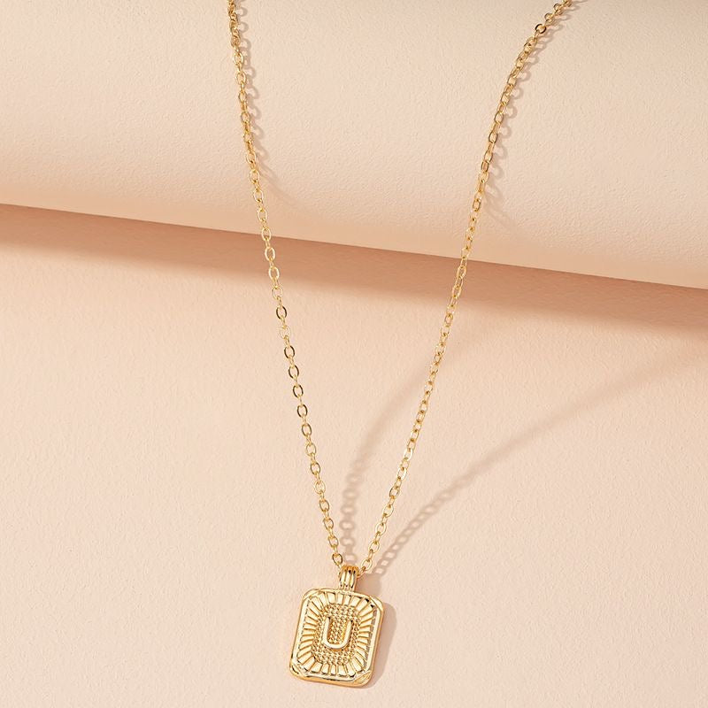 Gold Letter Necklace