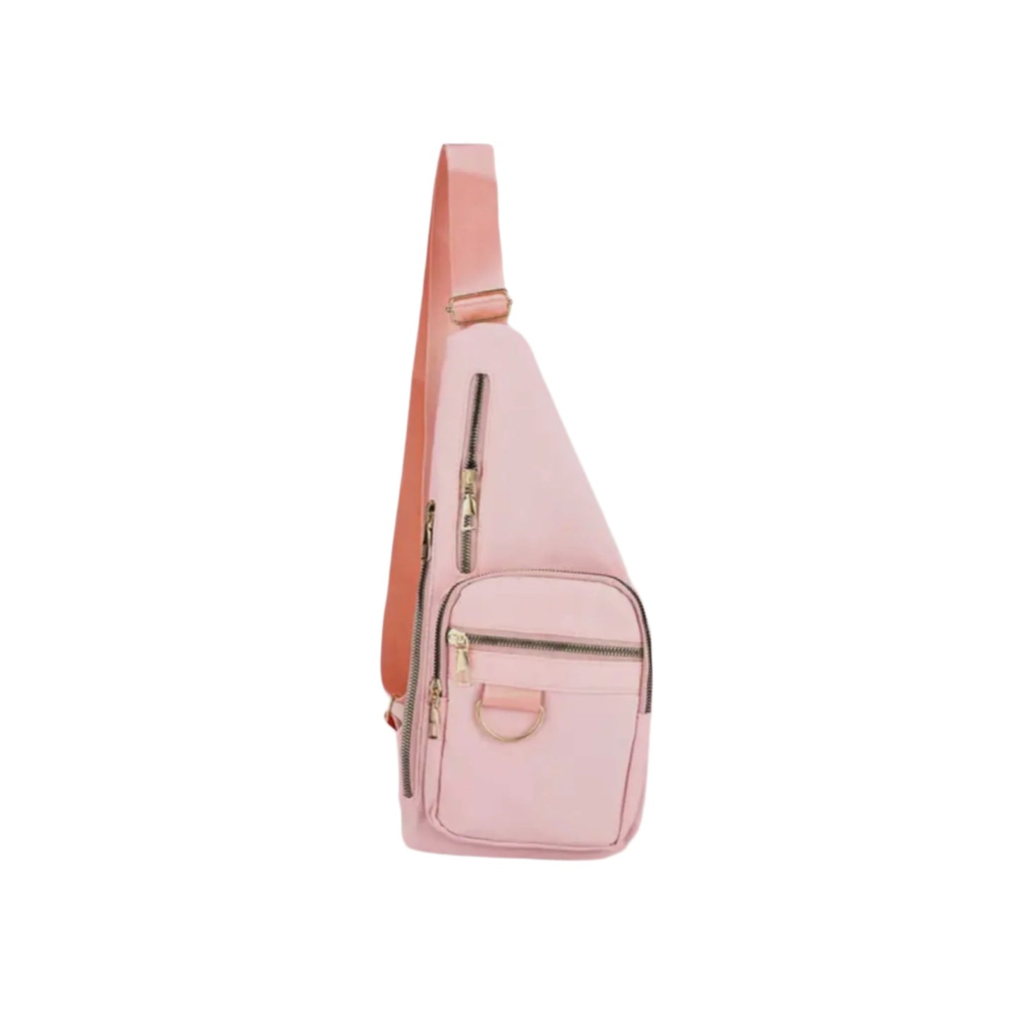 Pink Rose Sling Purse