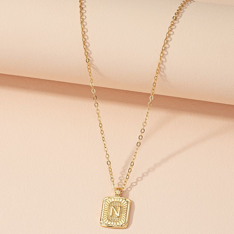 Gold Letter Necklace