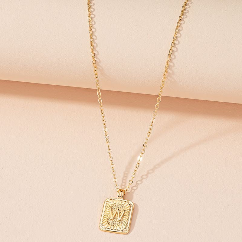 Gold Letter Necklace