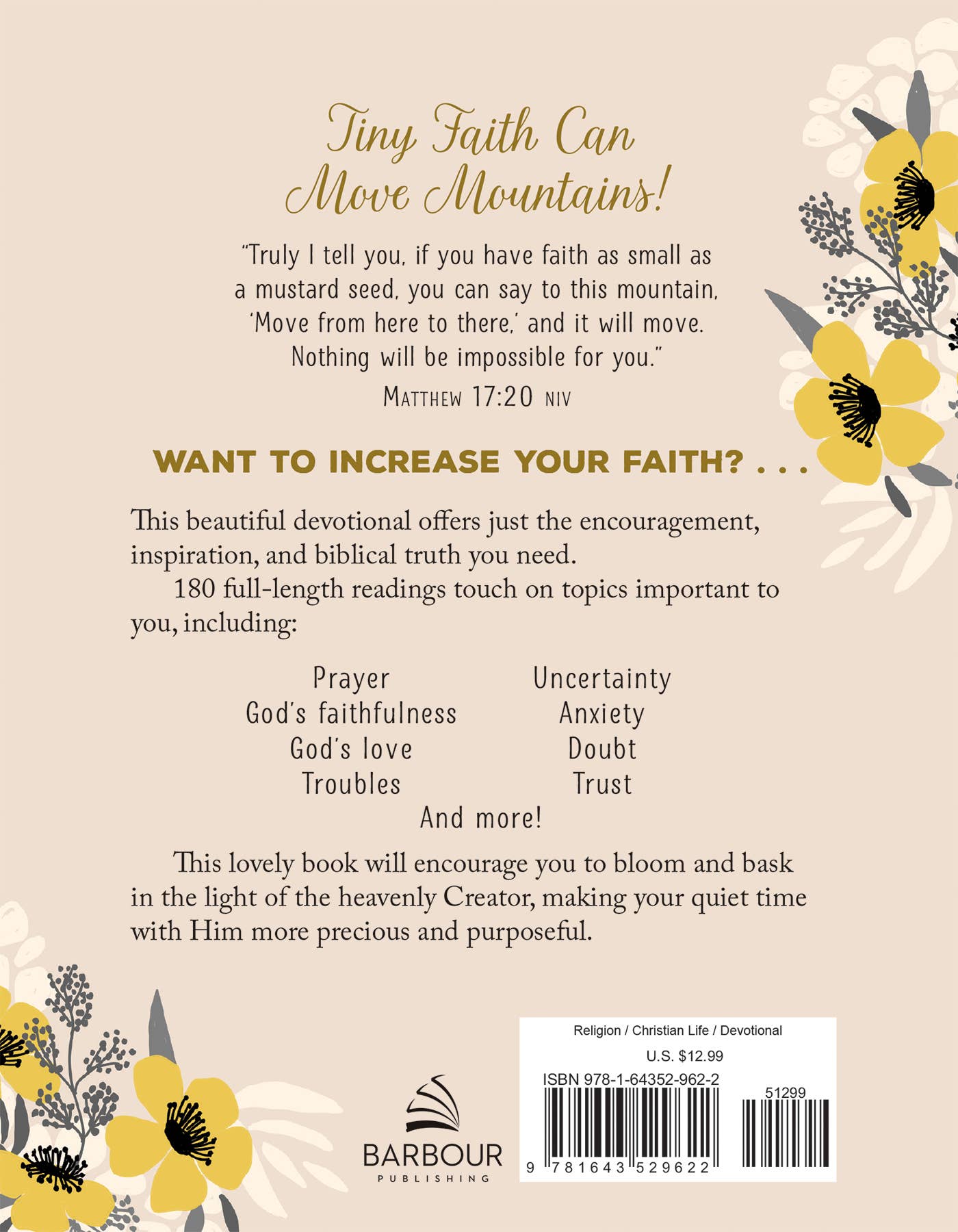 A Mustard Seed Faith Devotional