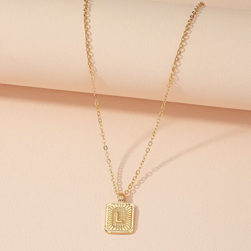 Gold Letter Necklace