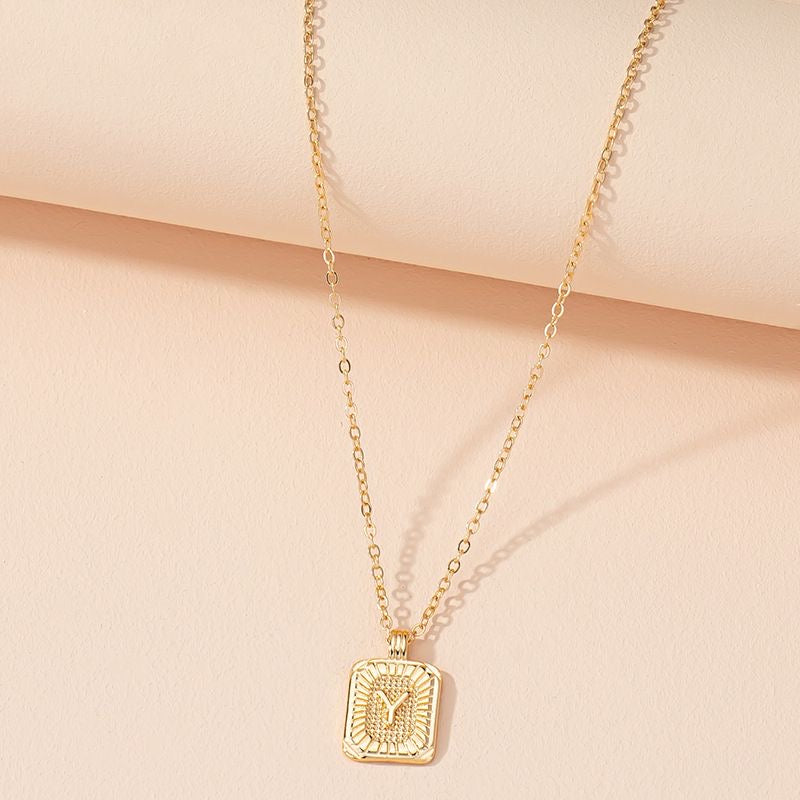 Gold Letter Necklace