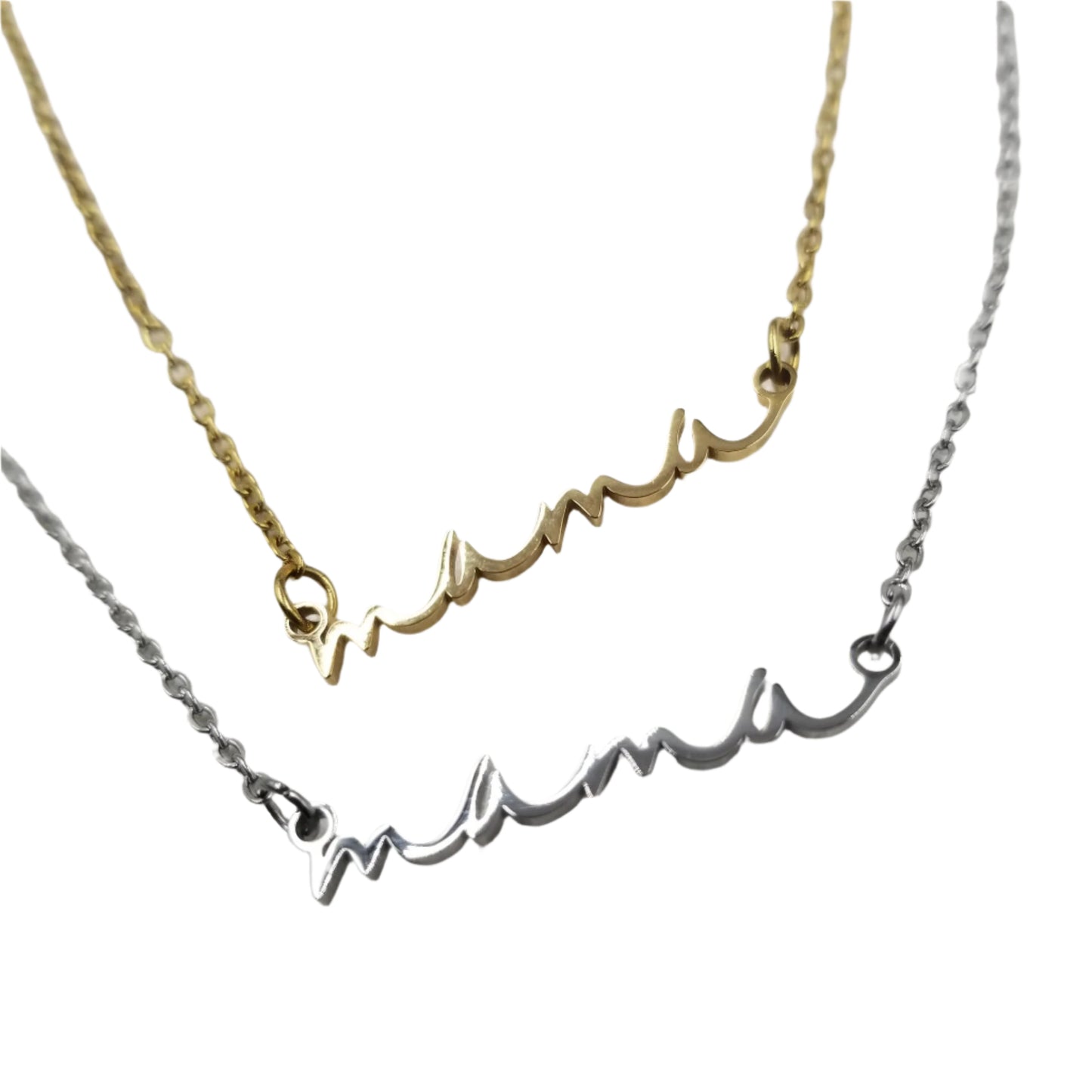 Cursive Mama Necklace