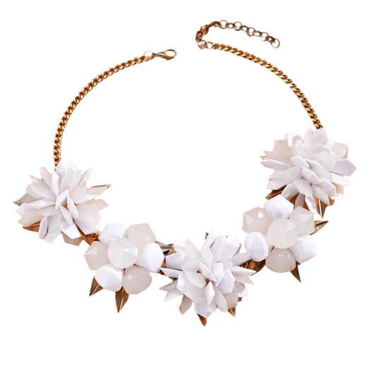 Flower Statement Necklace