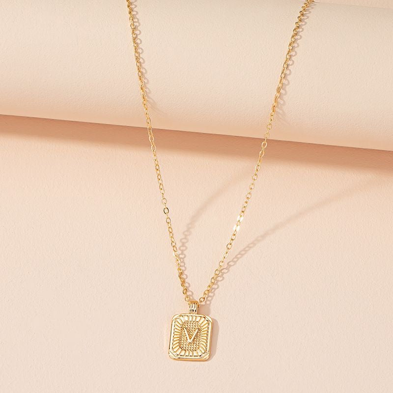 Gold Letter Necklace