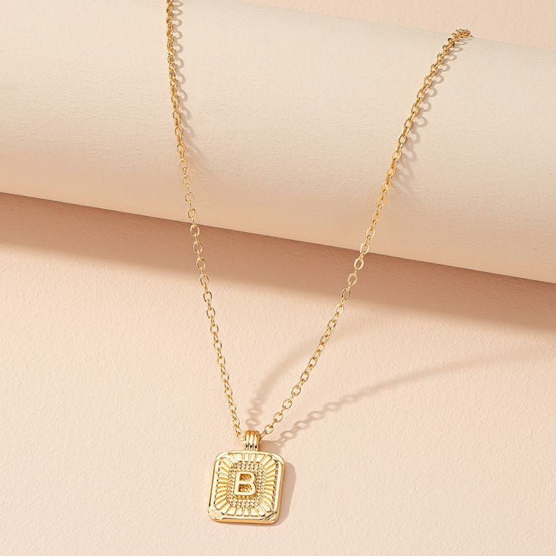 Gold Letter Necklace
