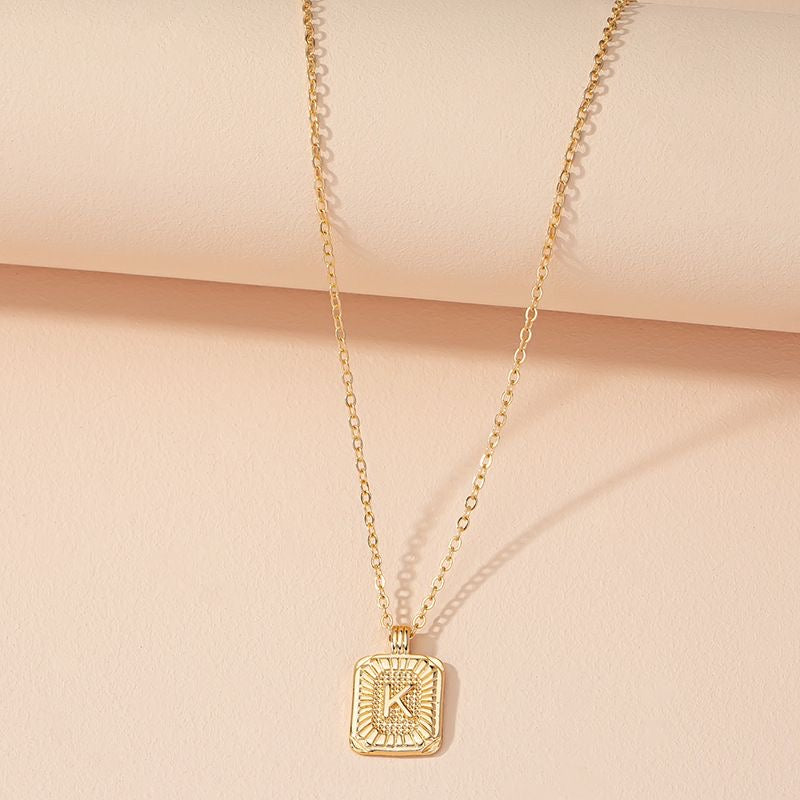 Gold Letter Necklace