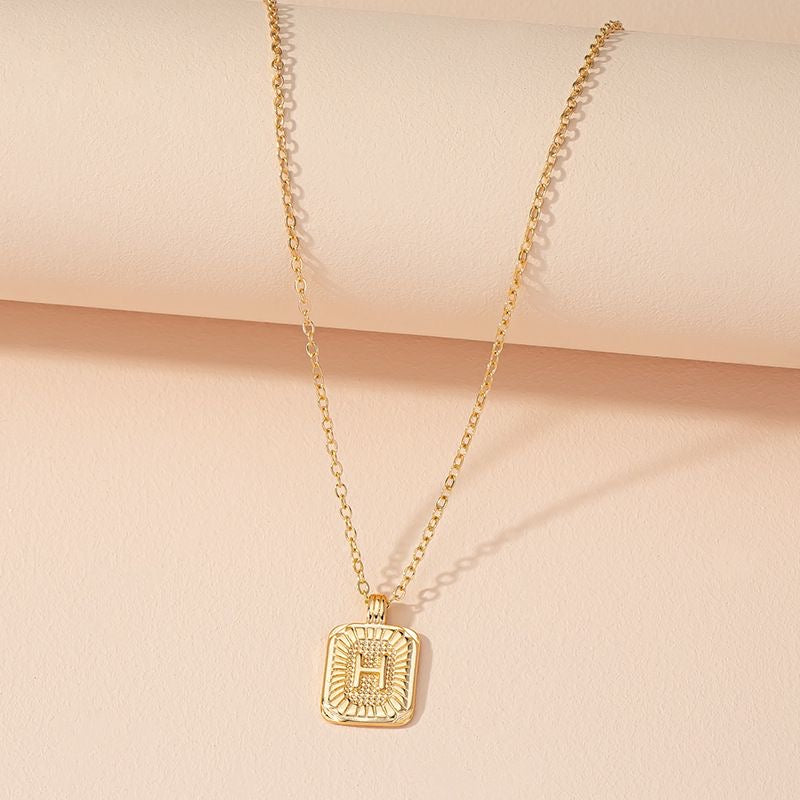 Gold Letter Necklace