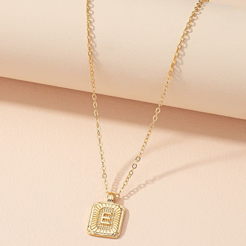 Gold Letter Necklace