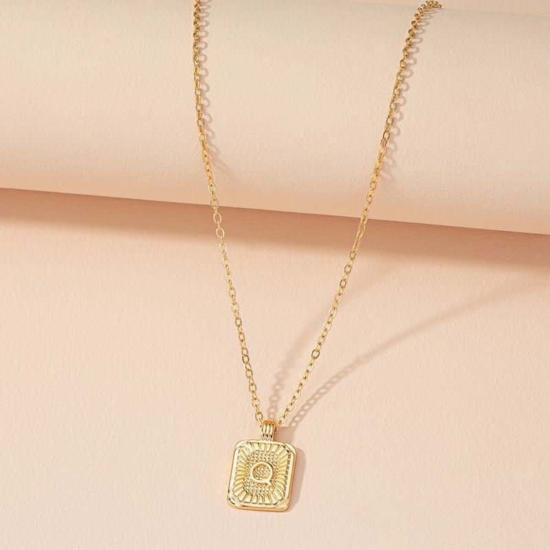 Gold Letter Necklace