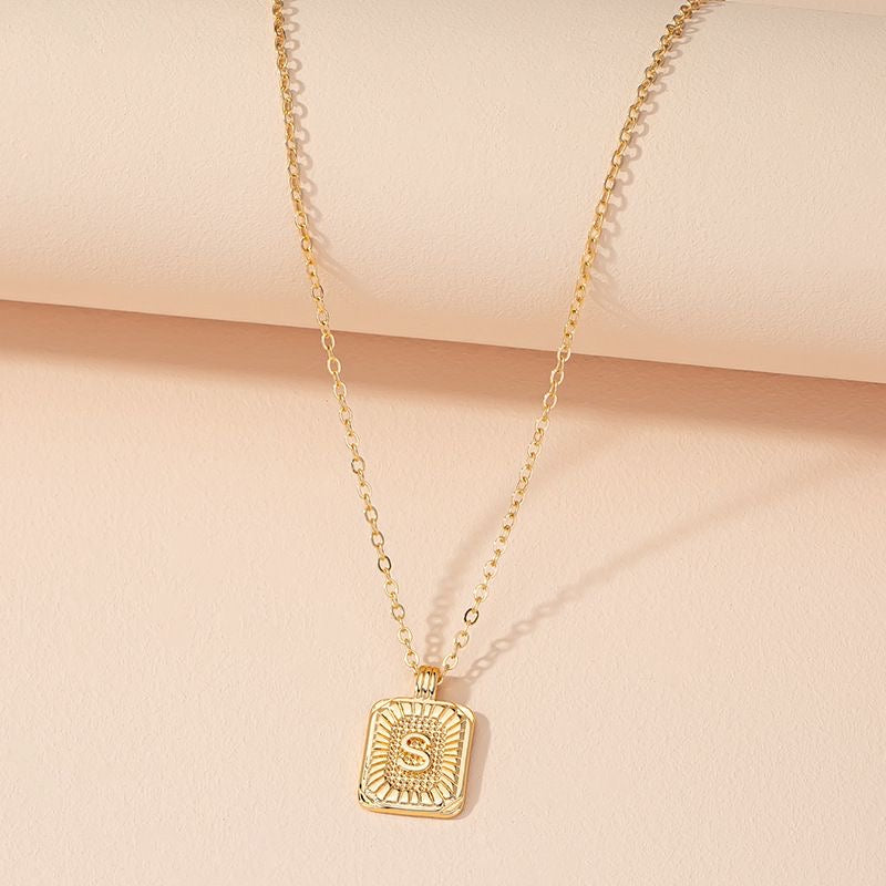 Gold Letter Necklace
