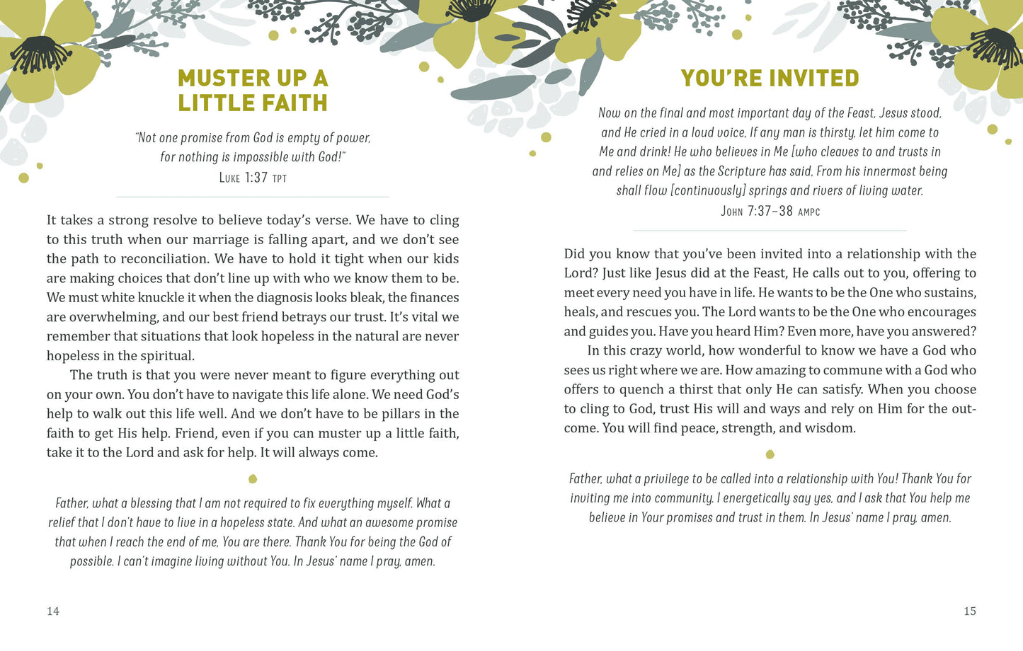 A Mustard Seed Faith Devotional