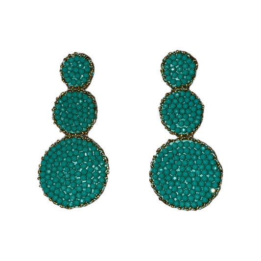 Turquoise Bead Earrings