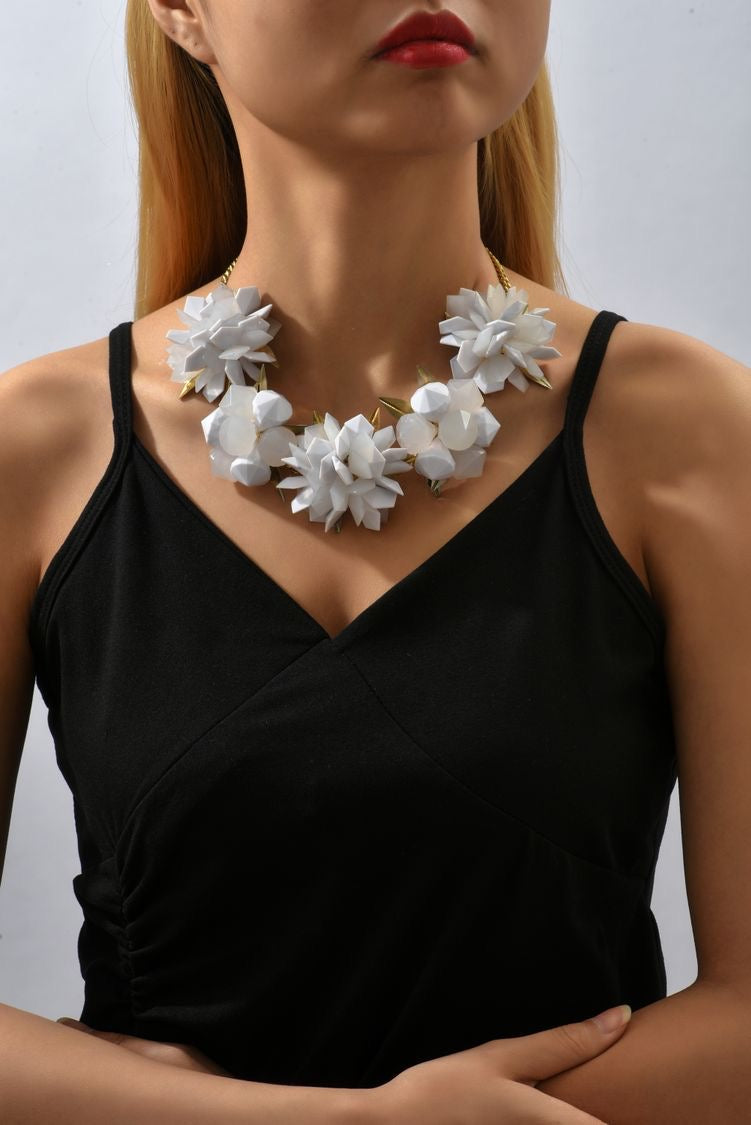 Flower Statement Necklace