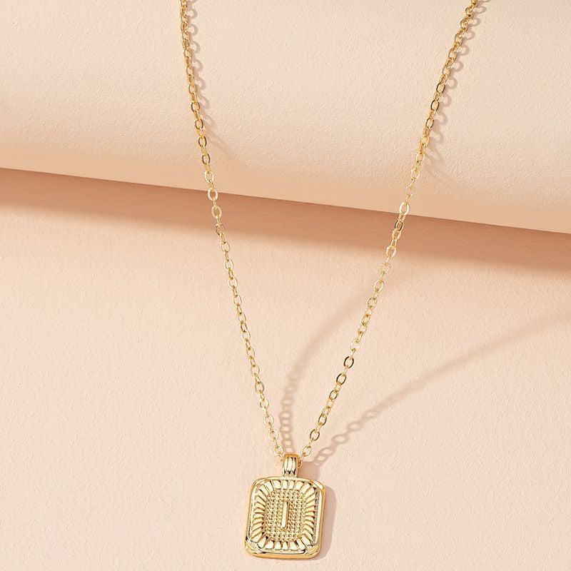 Gold Letter Necklace
