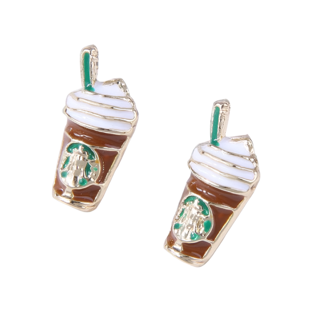 Coffee Earrings