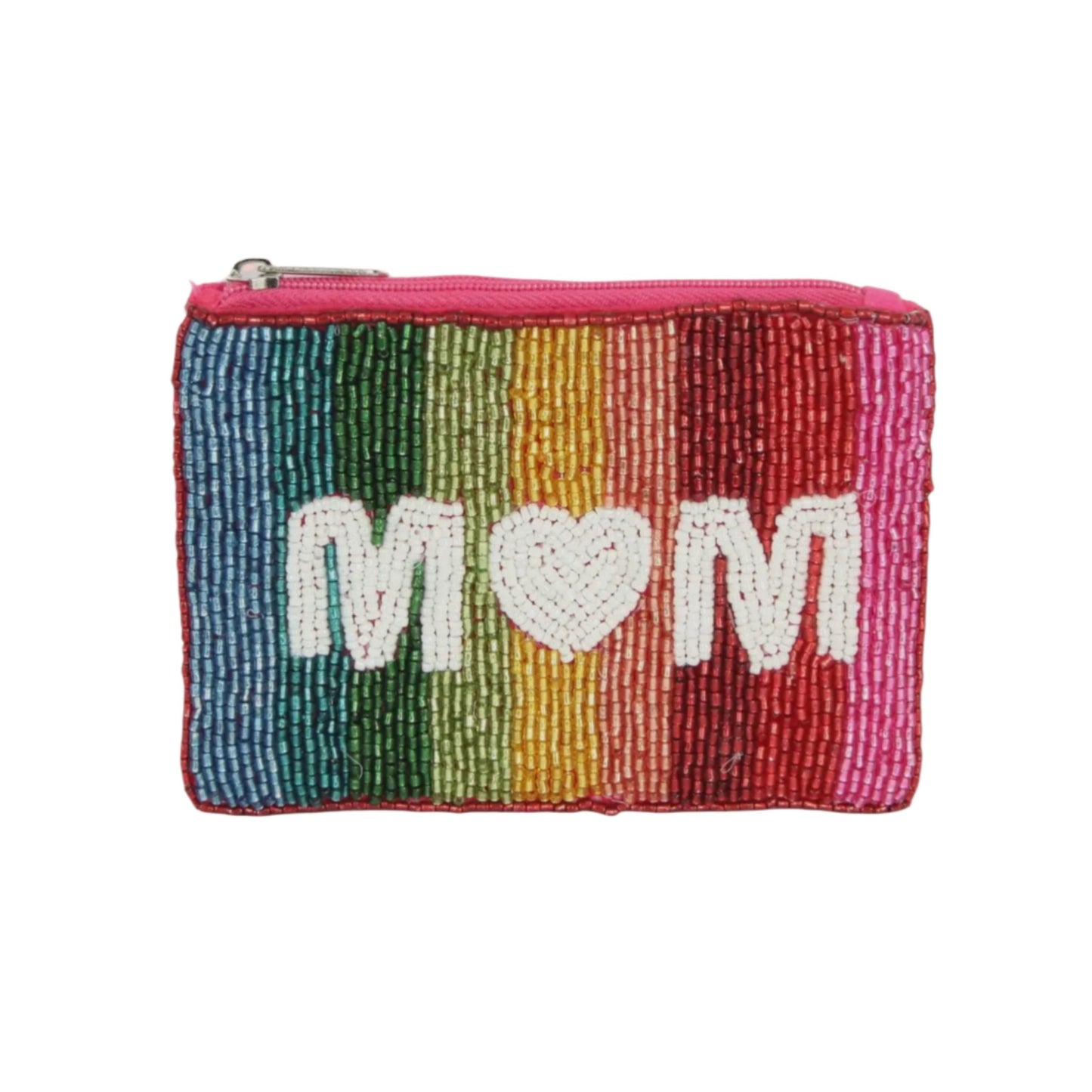Mom Rainbow Coin Purse