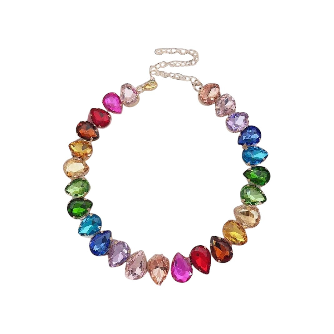 Rainbow Jewel Necklace