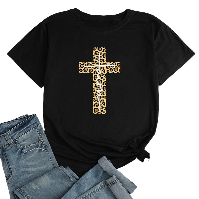 Faith Cheetah Shirt