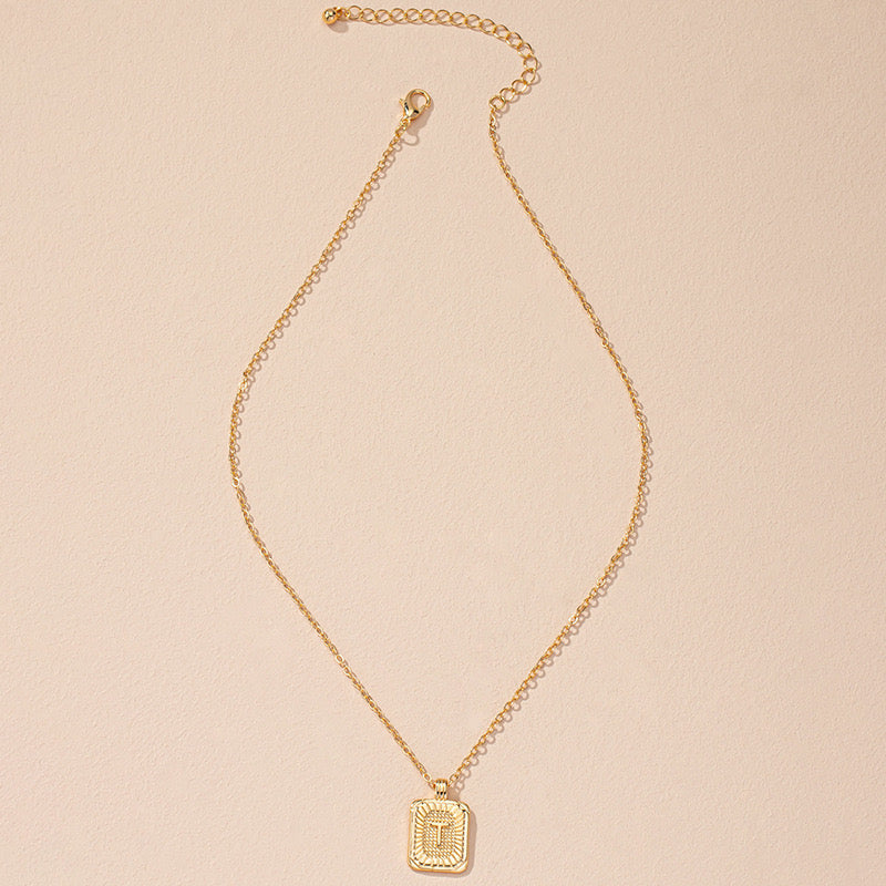 Gold Letter Necklace