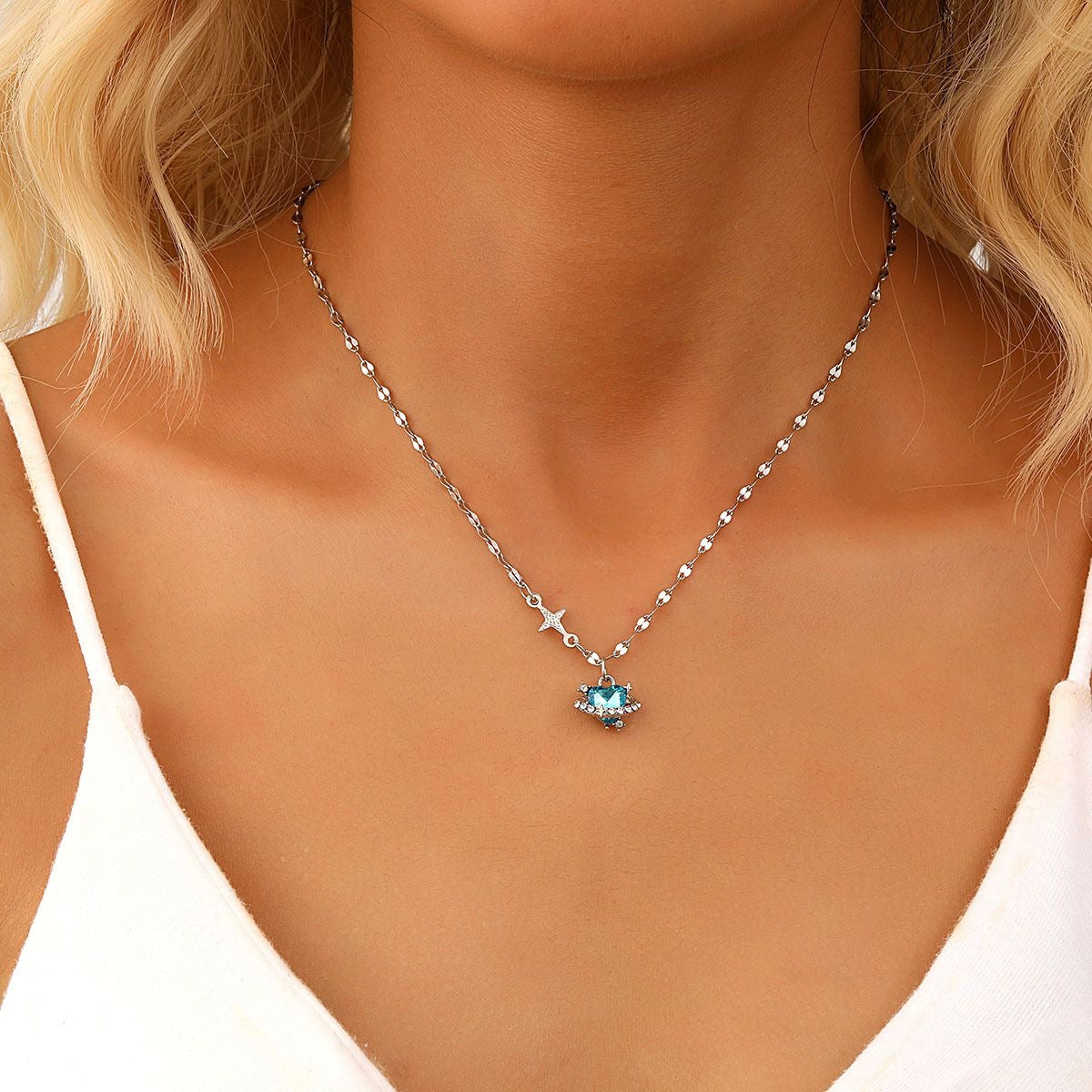 Turquoise Heart Necklace