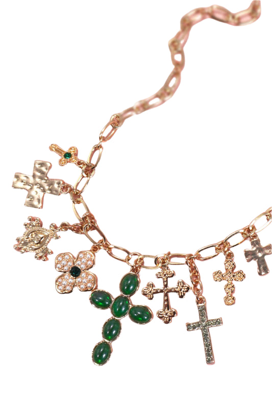Multi Cross Necklace